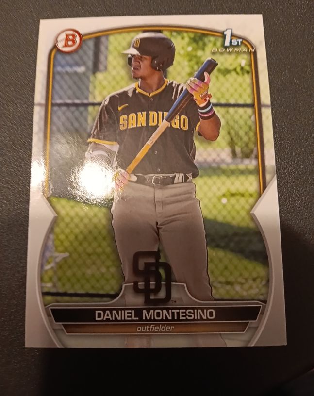 2023 Bowman #BP-114 Daniel Montesino — front
