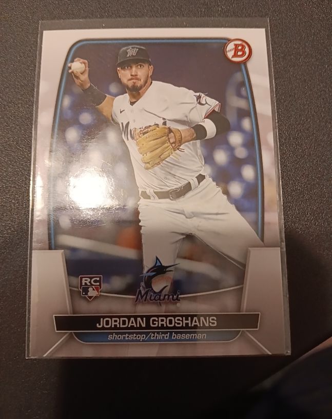 2023 Bowman #68 Jordan Groshans — front