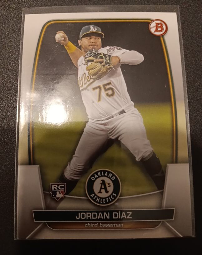2023 Bowman #61 Jordan Diaz — front