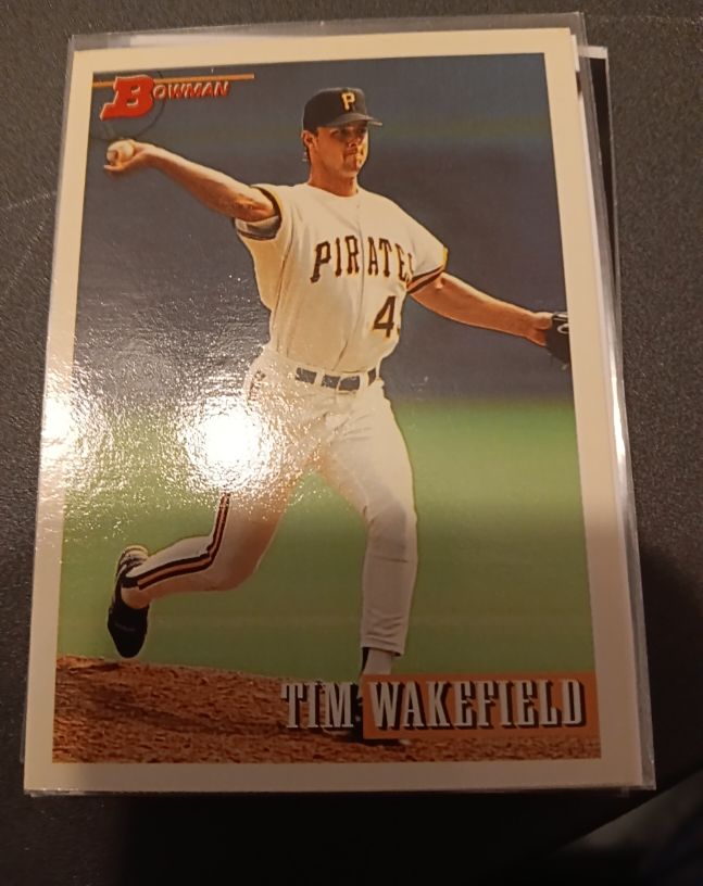 1993 Bowman #570 Tim Wakefield — front