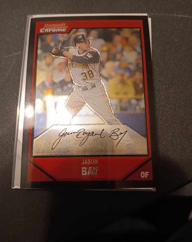 2007 Bowman Chrome #182 Jason Bay — front