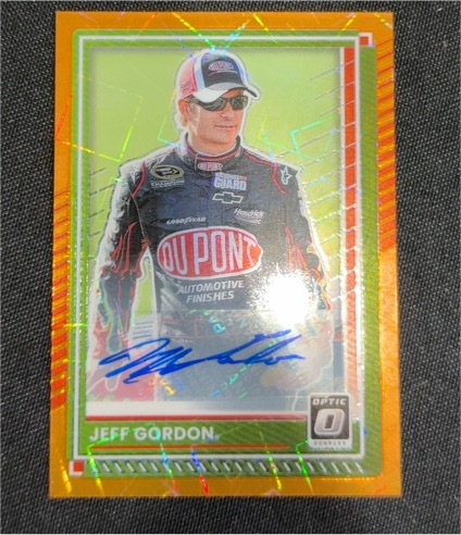 2025 Donruss Optic #15 Jeff Gordon — front