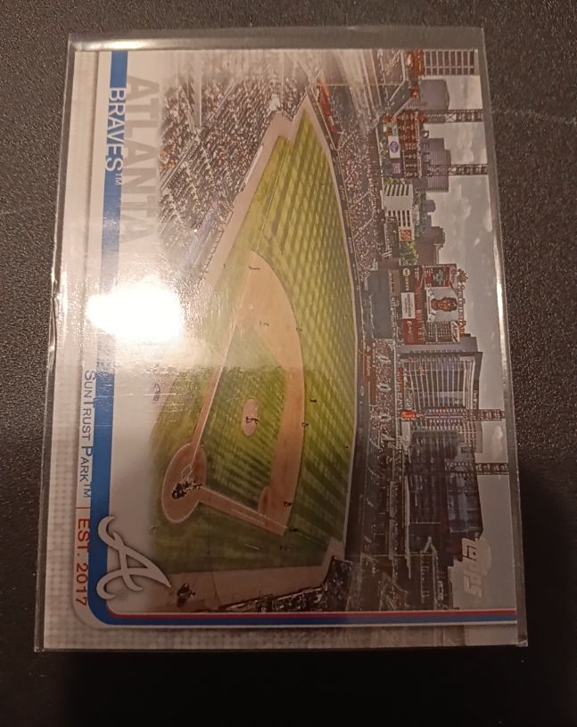 2019 Topps #71 SunTrust Park Atlanta Braves — front