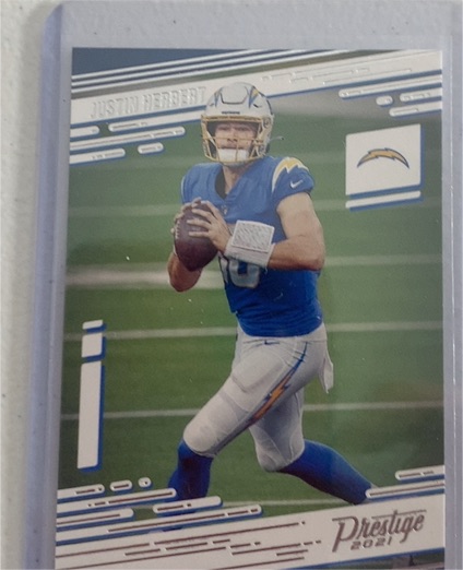 2021 Panini Prestige #192 Justin Herbert — front