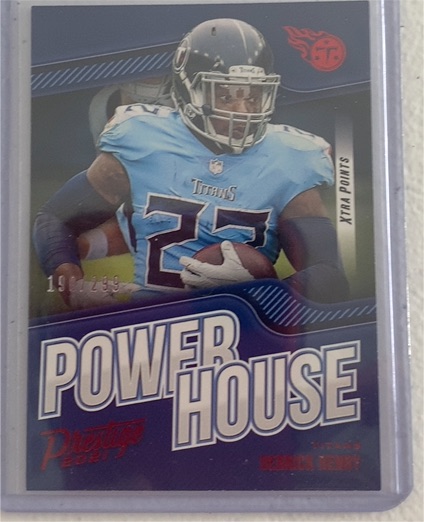 2021 Panini Prestige #PH-DH Derrick Henry Power House — front