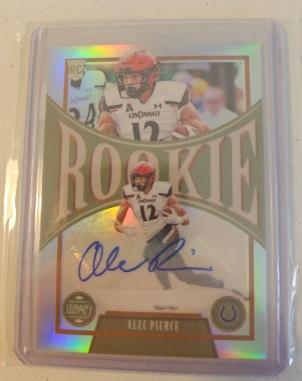 2022 Panini Legacy #197 Alec Pierce — front