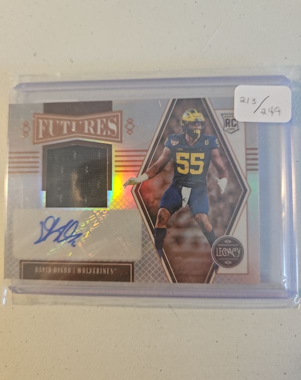 2022 Panini Legacy Futures #213 David Ojabo — front