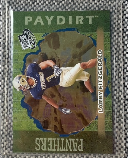 2004 Press Pass Paydirt #PD11 Larry Fitzgerald — front