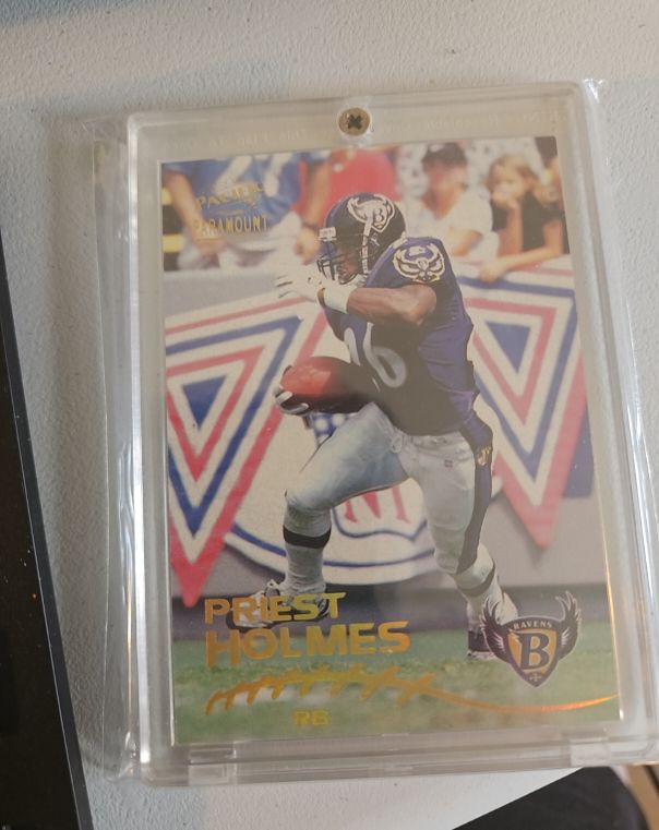 1998 Pacific Paramount Copper #20 Priest Holmes Rookie Card — front