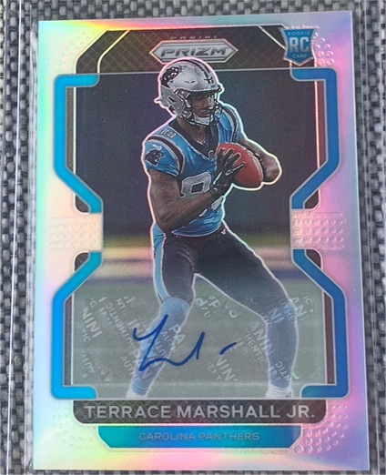 2021 Panini Prizm #348 Terrace Marshall Jr. — front