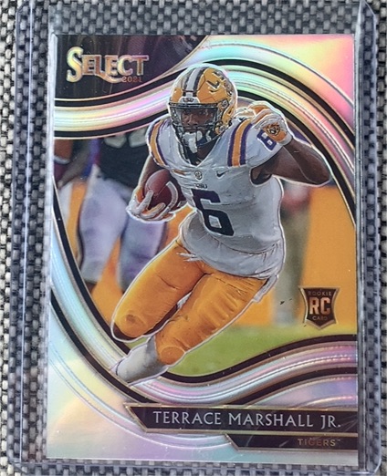 2021 Panini Chronicles Draft Picks Select #270 Terrace Marshall Jr. RC — front