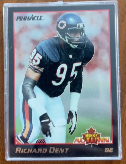 1993 Pinnacle Men of Autumn #95 Richard Dent — front