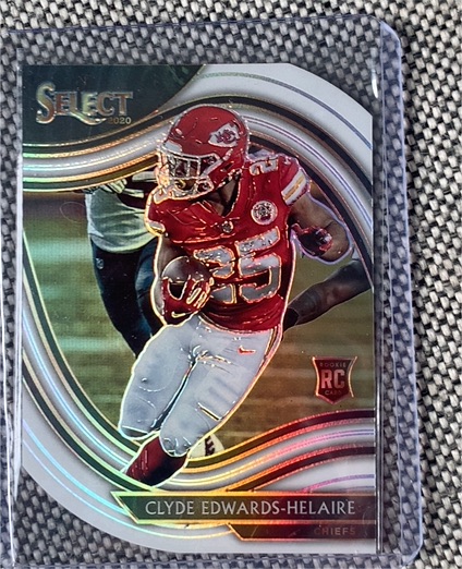 2020 Panini Select #354 Clyde Edwards-Helaire — front
