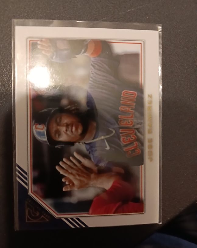2022 Topps Gallery #155 Jose Ramirez Cleveland Guardians — front