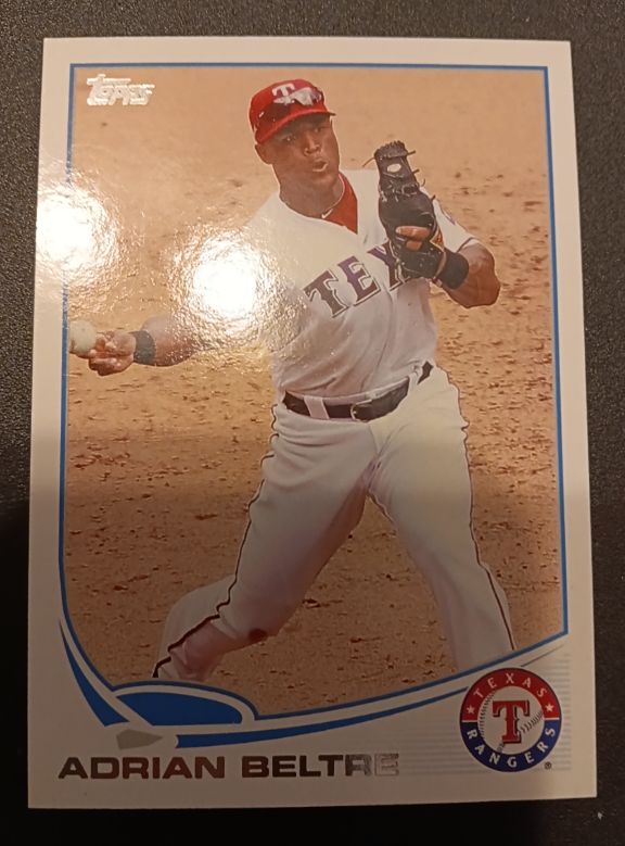 2013 Topps #29 Adrian Beltre — front