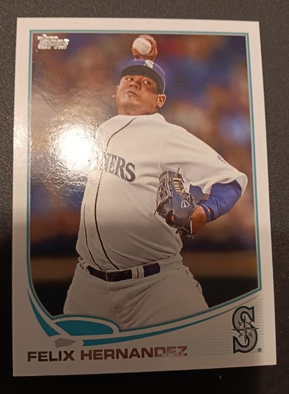 2013 Topps #34 Felix Hernandez — front