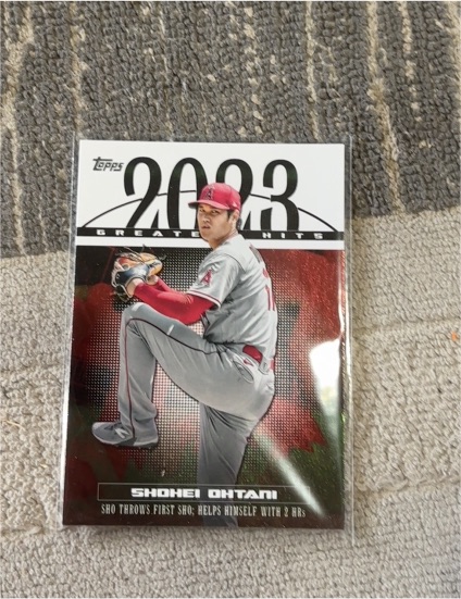 2024 Topps Series 1 2023 Greatest Hits #23GH-14 Shohei Ohtani — front