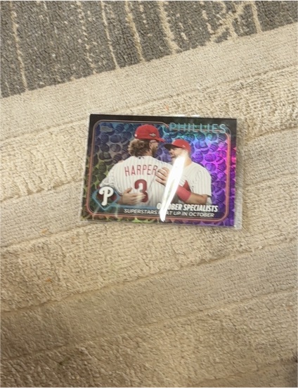 2024 Topps October Specialists #275 Bryce Harper, Kyle Schwarber — front