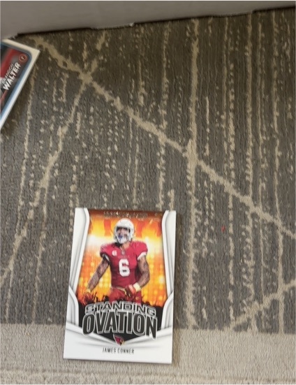 2023 Panini Standing Ovation #SO-JC James Conner — front