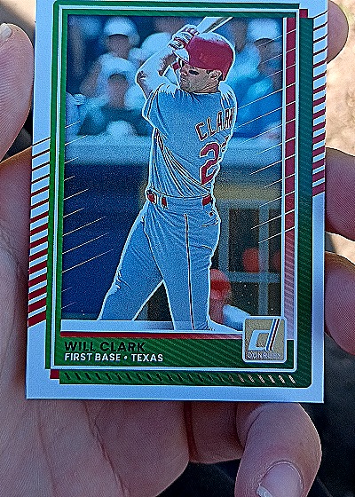 2025 Donruss Will Clark — front