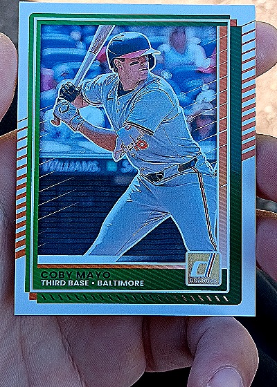 2025 Donruss #5 Coby Mayo — front