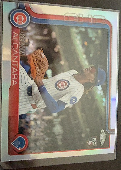 2025 Topps #CHC 6 Kevin Alcantara — front