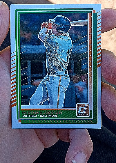 2025 Donruss #8 Heston Kjerstad — front