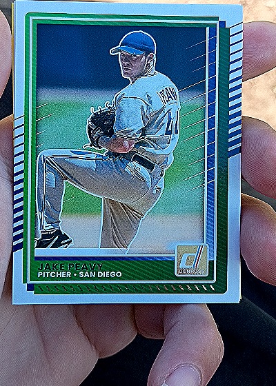 2025 Donruss Optic #49 Jake Peavy — front