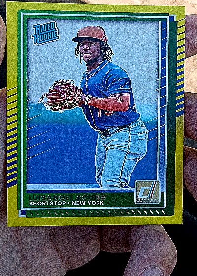 2025 Donruss #1 Luisangel Acuna — front