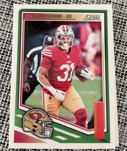 2025 Panini Score Football #259 Isaac Guerendo — front