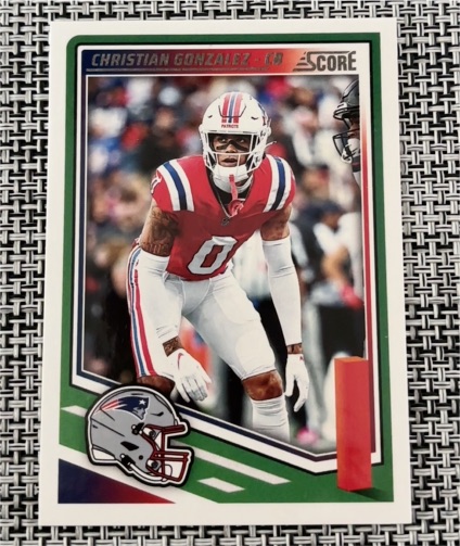 2025 Panini Score #228 Christian Gonzalez — front