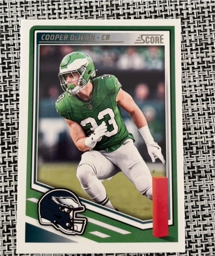 2025 Panini Score #45 Cooper DeJean — front