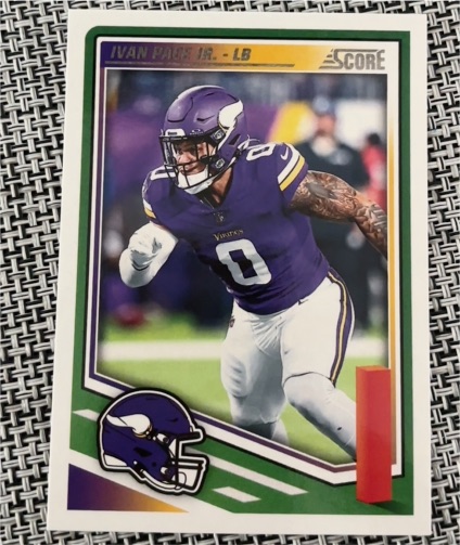 2025 Panini Score #287 Ivan Pace Jr. — front