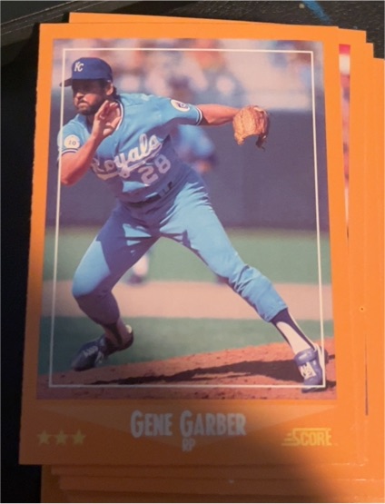 1988 Score #565 Gene Garber — front