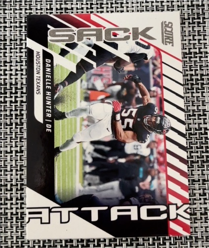 2025 Panini Score #6 Danielle Hunter Sack Attack — front