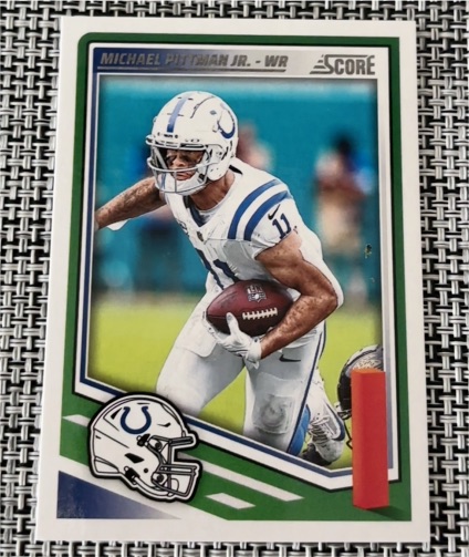 2025 Panini Score #246 Michael Pittman Jr. — front