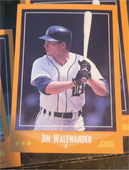 1988 Score #571 Jim Walewander — front