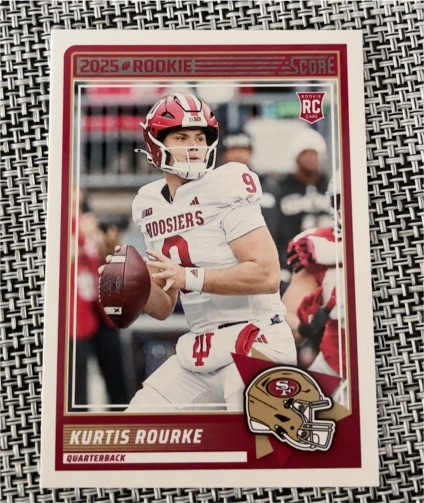 2025 Panini Score #82 Kurtis Rourke — front