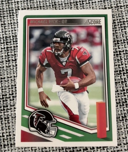 2025 Panini Score #256 Michael Vick — front