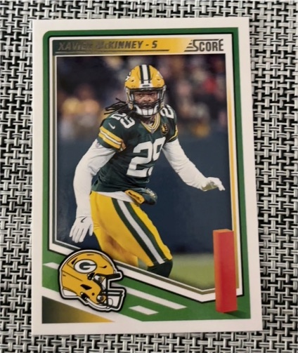 2025 Panini Score #227 Xavier McKinney — front