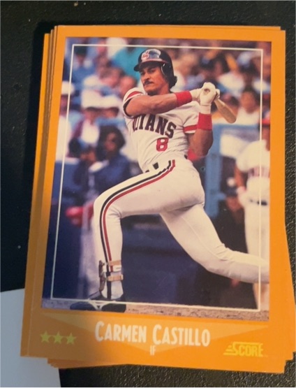 1988 Score #581 Carmen Castillo — front