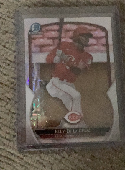 2023 Bowman Chrome Prospects #BCP-65 Elly De La Cruz — front