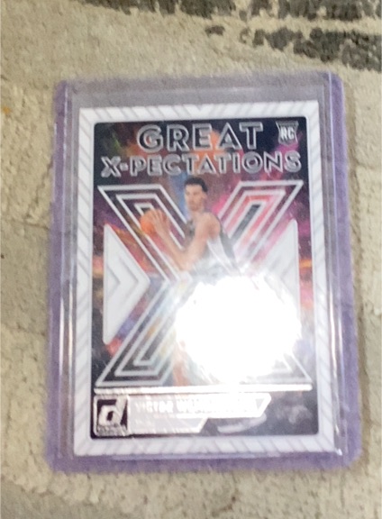 2023-24 Panini Donruss #10 Victor Wembanyama Great X-Pectations RC — front