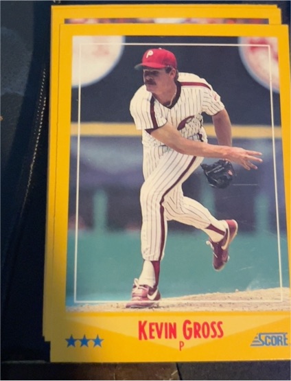 1988 Score #468 Kevin Gross — front