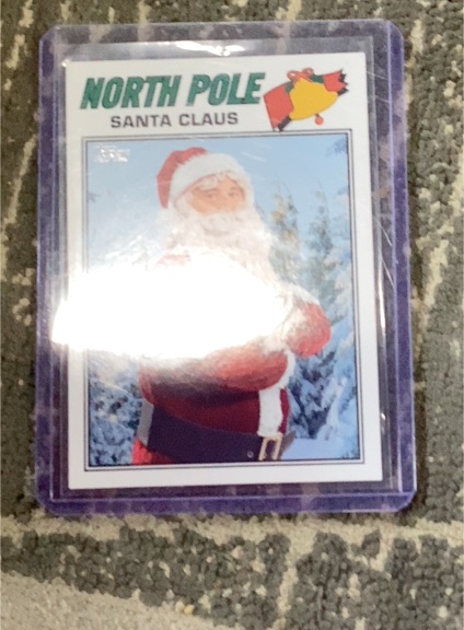 2023 Topps Holiday North Pole #SA-1977 Santa Claus — front