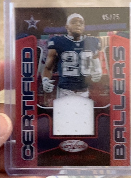 2023 Panini Certified Certified Ballers #CBM-8 Tony Pollard — front