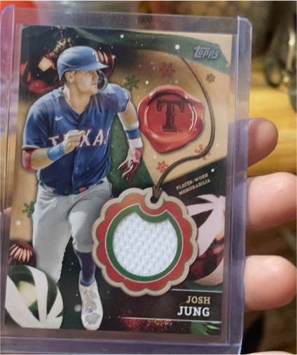 2024 Topps Holiday #RC-JJ Josh Jung — front