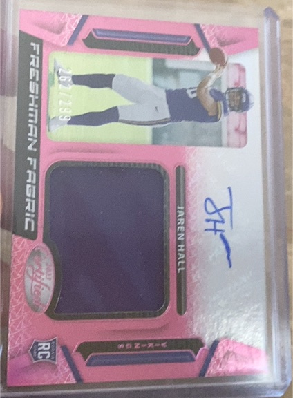2023 Panini Certified #FFMS-98 Jaren Hall — front