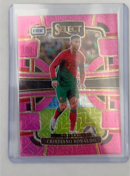 2023-24 Panini Select FIFA #95 Cristiano Ronaldo — front