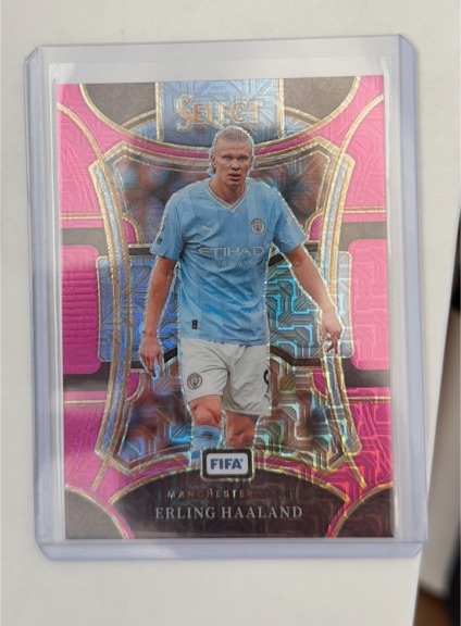 2023-24 Panini Select FIFA #112 Erling Haaland — front